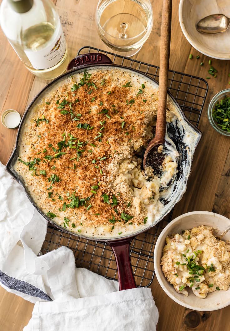 Skillet Mac and Cheese {The Cookie Rookie}