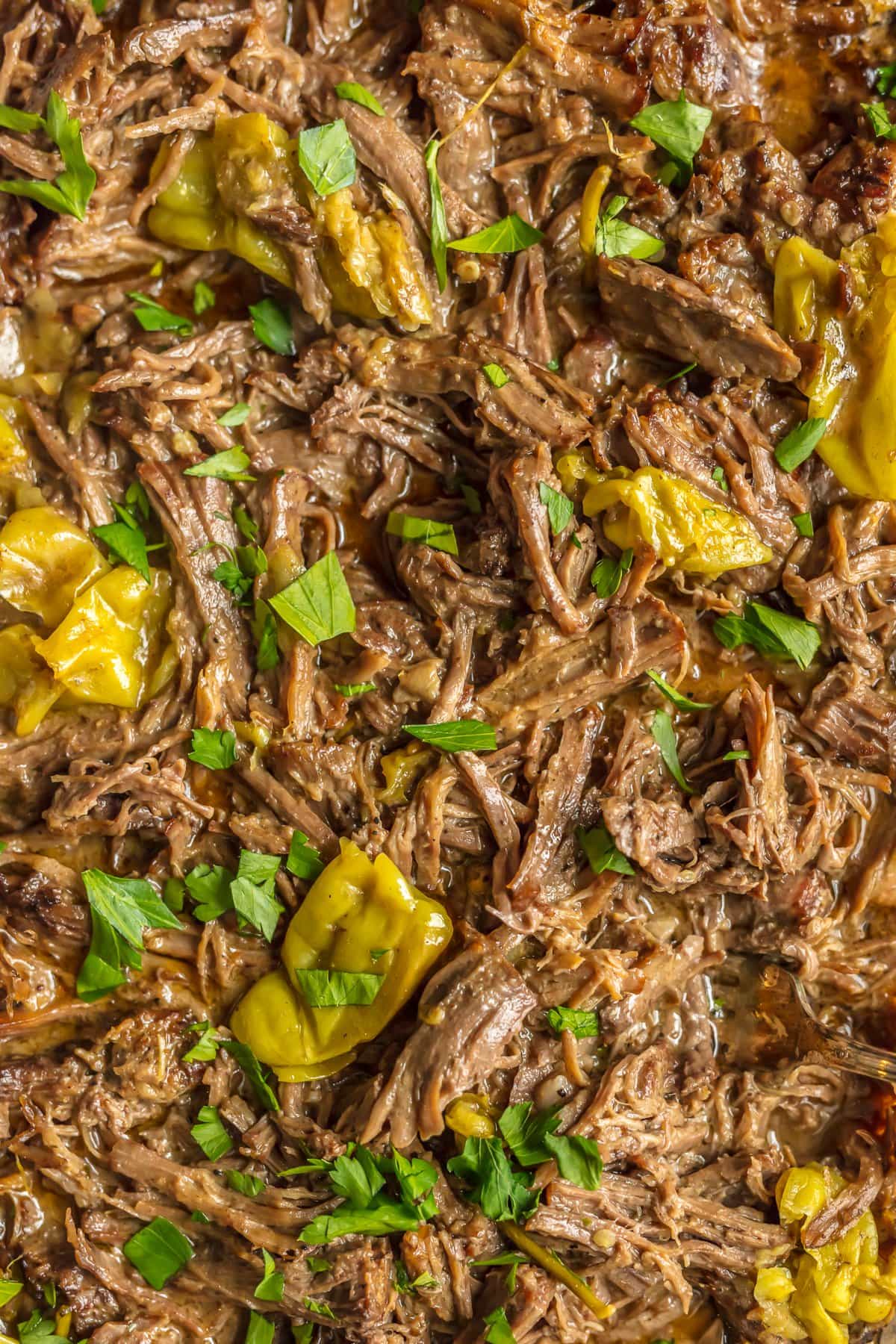 This MISSISSIPPI ROAST is the absolute best slow cooker roast beef you will EVER make! Made famous throughout the years, you just have to try this! Perfect crockpot roast beef for sandwiches, tacos, and beyond!
